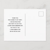 Roze en Paarse ruimte & sterren faux Galaxy Hartel Briefkaart (Achterkant)