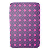 Roze en paarse schilfers badmat (Voorkant Verticaal)