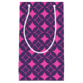 Roze en paarse schilfers klein cadeauzakje (Voorkant)