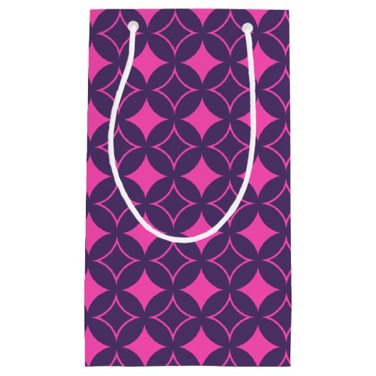 Roze en paarse schilfers klein cadeauzakje (Voorkant)