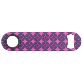 Roze en paarse schilfers speed flessenopener