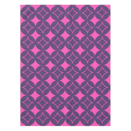 Roze en paarse schilfers tafelkleed