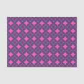 Roze en paarse schilfers tissuepapier (Voorkant)