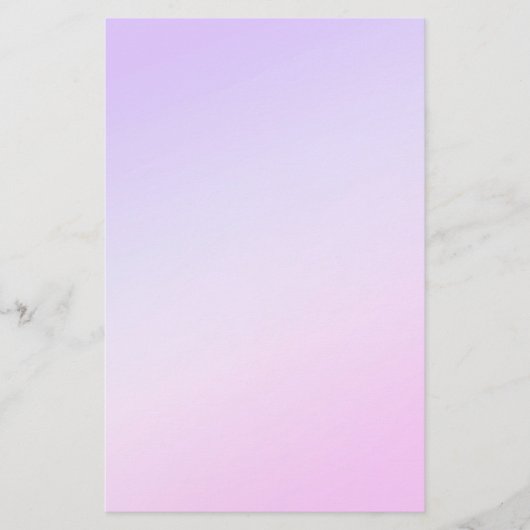 Roze en Paarse schrijfwaren Briefpapier (Voorkant)