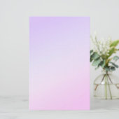 Roze en Paarse schrijfwaren Briefpapier (Staand voorkant)