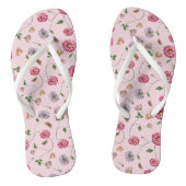 Roze en Paarse sinaasappel Teenslippers (Voetbed)