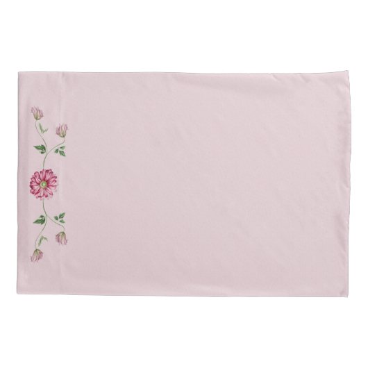 Roze en Paarse sinaasappelwijn Kussensloop (Achterkant-Links)