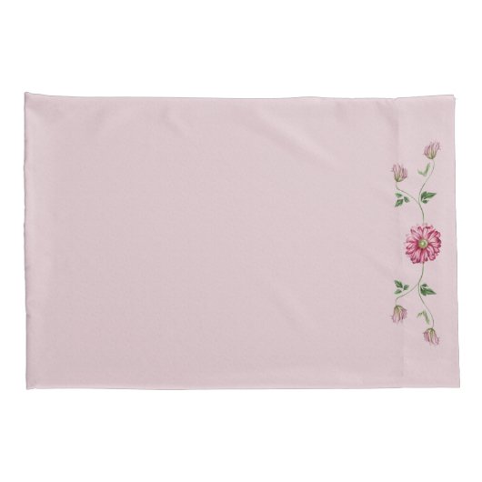 Roze en Paarse sinaasappelwijn Kussensloop (Achterkant-Rechts)