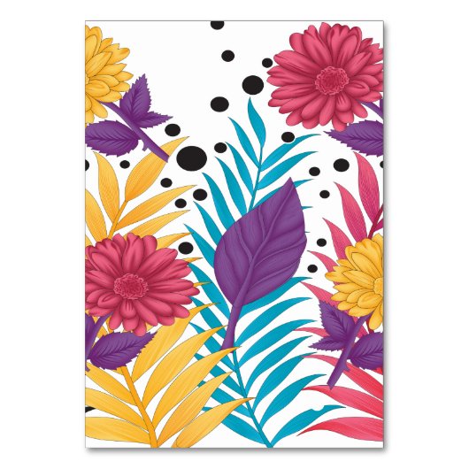 Roze en paarse snijbloemen met ingewikkelde bloemb kaart (Achterkant)