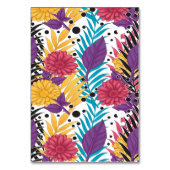 Roze en paarse snijbloemen met ingewikkelde bloemb kaart (Voorkant)