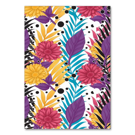 Roze en paarse snijbloemen met ingewikkelde bloemb kaart (Voorkant)