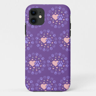 Roze en Paarse snoepjes Case-Mate iPhone Case