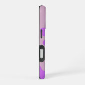 Roze en Paarse Splash Theme iPhone 16 Hoesje (Rechterkant)