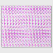 Roze en Paarse Sprinkles Patroon Custom Cadeaupapier (Vlak)