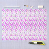 Roze en Paarse Sprinkles Patroon Custom Tissuepapier (Craft)