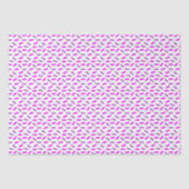 Roze en Paarse Sprinkles Patroon Custom Tissuepapier (Voorkant)