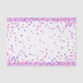 Roze en Paarse sproeiers Tissuepapier (Voorkant)