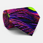 Roze en paarse stijve textuur stropdas (Opgerold)