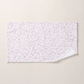 Roze en Paarse Stippen, gezoet Bad Handdoek (Handdoek)