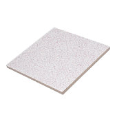 Roze en Paarse Stippen, gezoet Tegeltje (Zijkant)