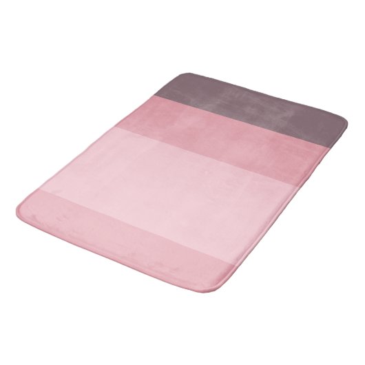 Roze en paarse strepen badmat (Gekanteld)