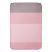 Roze en paarse strepen badmat (Voorkant Verticaal)