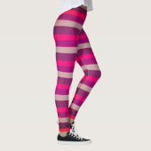 Roze en Paarse strepen leggings (Rechts)