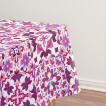 Roze en Paarse Tegels