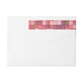 Roze en Paarse Tile-mozaïek (Achterkant)