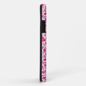 Roze en paarse valentijnsharten Case-Mate iPhone case (Achterkant/rechts)