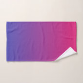 Roze en paarse verloopkleuren bad handdoek (Handdoek)