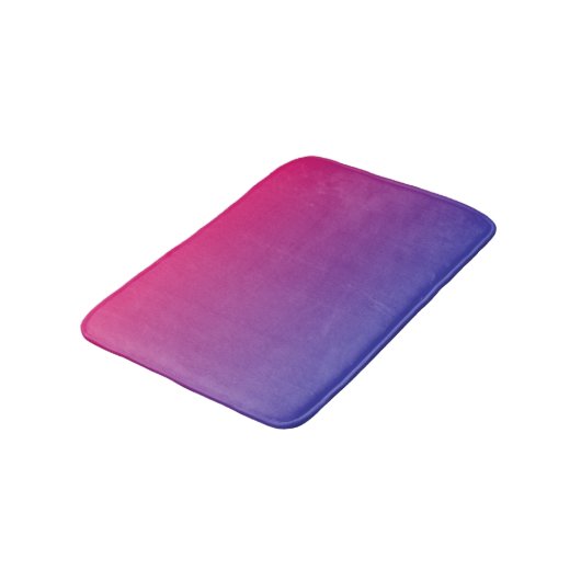 Roze en paarse verloopkleuren badmat (Gekanteld)
