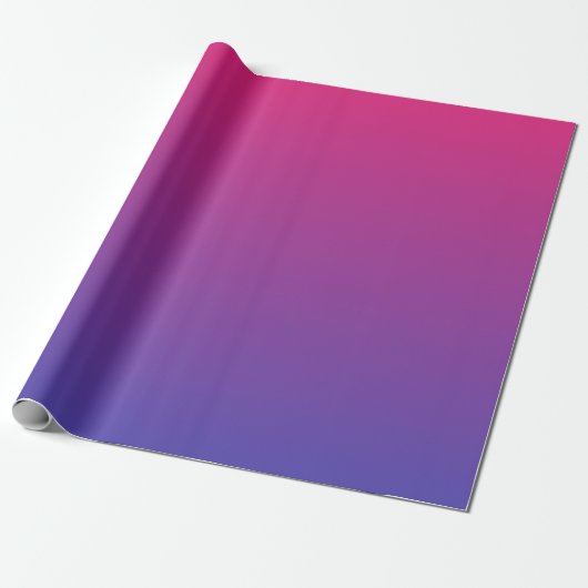 Roze en Paarse verloopkleuren Cadeaupapier (Uitgerold)