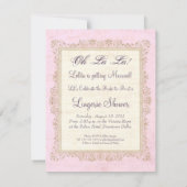 Roze en Paarse Victoriaans Corset  Stijl Kaart (Achterkant)