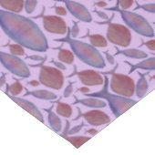 Roze en Paarse vis Tafelkleed (Gekanteld)