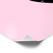Roze en paarse vlinder  perfect poster (Hoek)