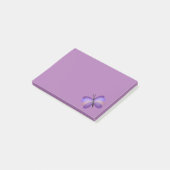 roze en Paarse vlinder Post-it® Notes (Schuin)
