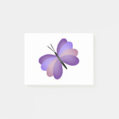  roze en Paarse vlinder Post-it® Notes (Voorkant)