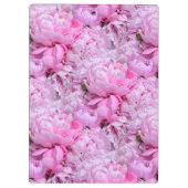 Roze en Paarse volken Klembord (Achterkant)