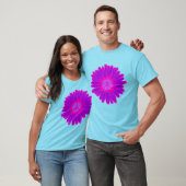 Roze en Paarse vredesdagen T-shirt (Unisex)