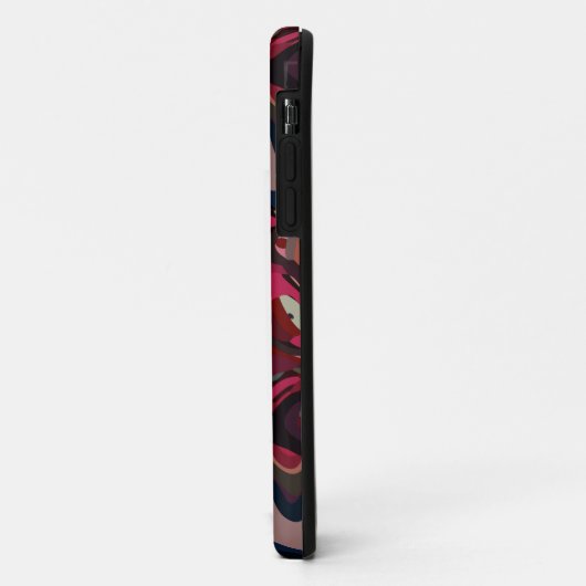Roze en paarse werveling abstract Case-Mate iPhone case (Achterkant/links)