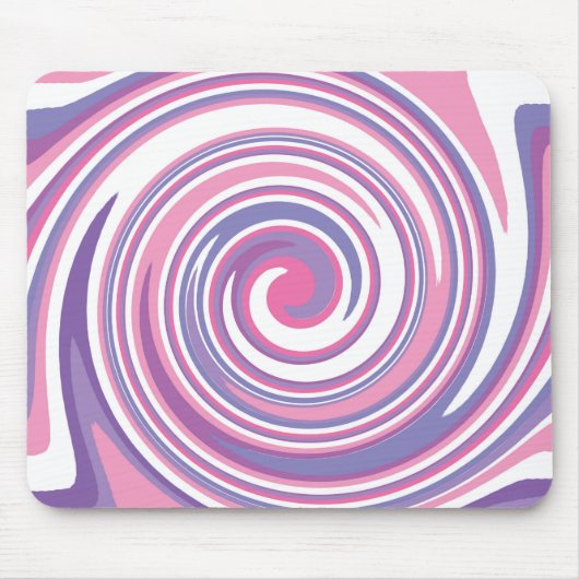 Roze en paarse wervelkolom muismat (Voorkant)