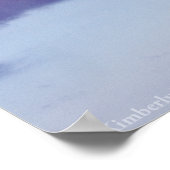 Roze en Paarse wolken Poster (Hoek)