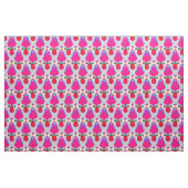 Roze en paarse wortelen stof (Yard (91,4 cm))