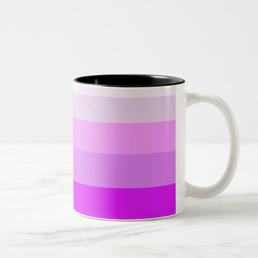 ROZE EN PASTEL KOFFIE MOK (Rechts)