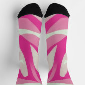 Roze en pastelsalie kunst op Sokken (Top)