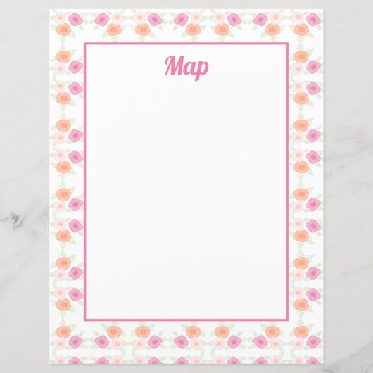 Roze en perzik (Achterkant)