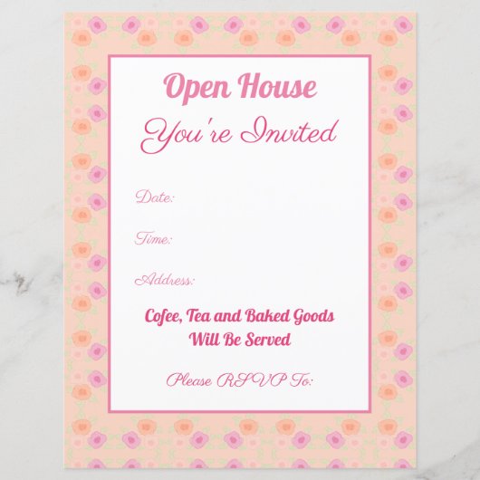 Roze en perzik (Voorkant)