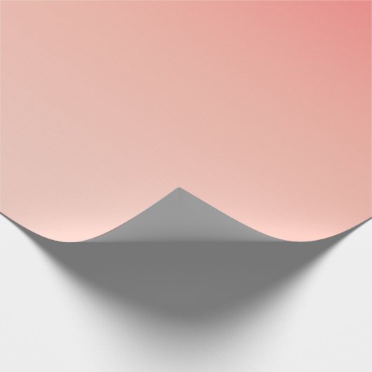 Roze en perzik gradiënt achtergrond cadeaupapier (Hoek)