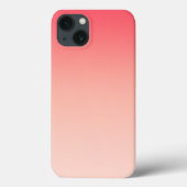 Roze en perzik gradiënt achtergrond Case-Mate iPhone case (Achterkant)